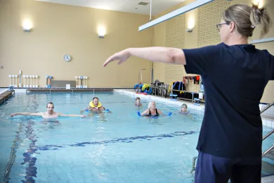 Patienter i specialhospitalets bassin